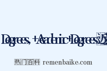 Degrees,+Academic+Degrees近义词是什么意思的图片